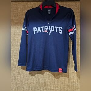 Patriots Kids Long Sleeve Shirt - Navy